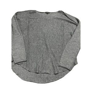Anna Lane grey lightweight sweater NWOT Womens L Large